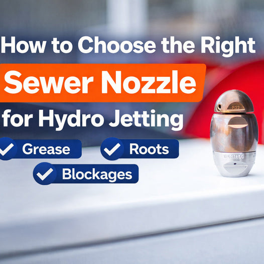 How to Choose the Right Sewer Nozzle for Hydro Jetting