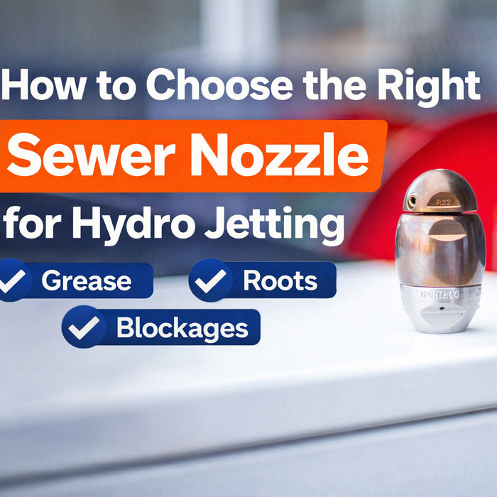 How to Choose the Right Sewer Nozzle for Hydro Jetting