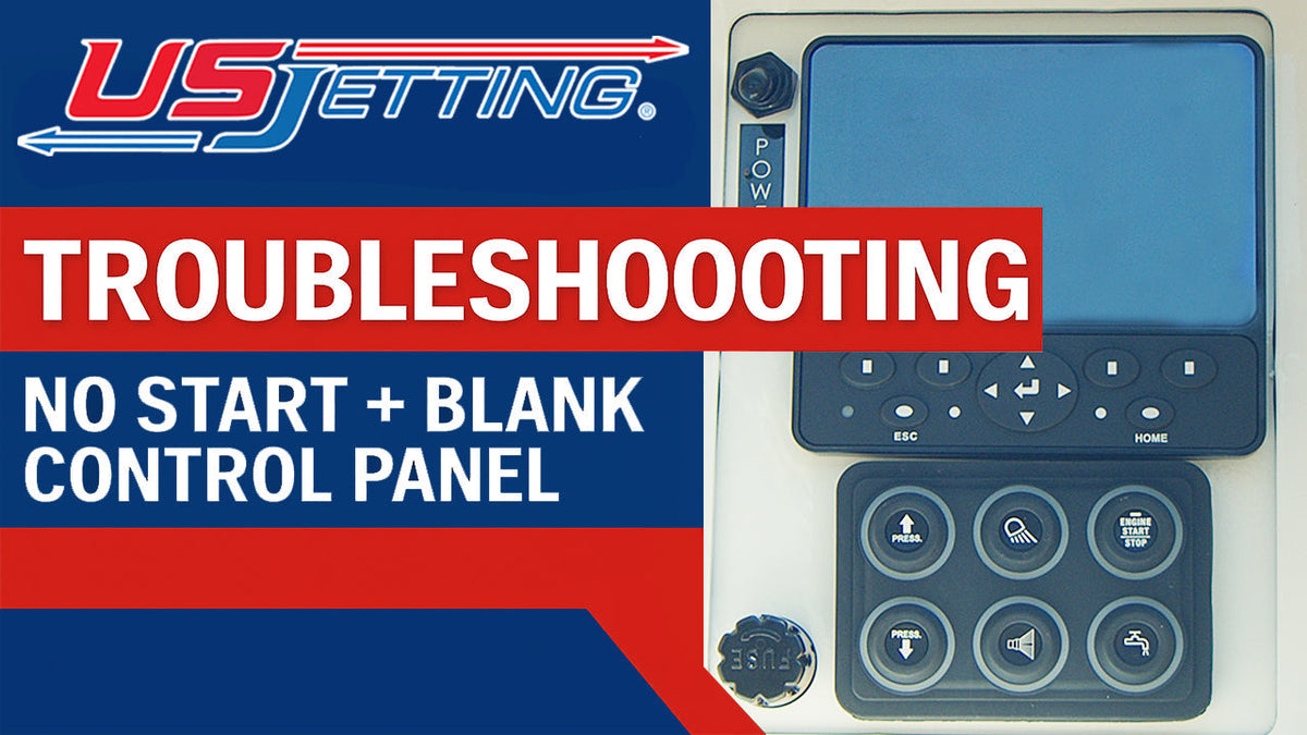 Empty Switch Controller Troubleshooting: Blank Control Panel & No Power Solution — US Jetting
