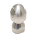 Stainless steel 1/2" RPD jetter nozzle with two‑piece precision‑machined design, rounded head, and hydrodynamic water passages for reduced turbulence; high‑pressure 6,000 PSI drain cleaning nozzle engineered for 1/2" jetting hose, corrosion‑resistant and ideal for clearing blockages in 4" and larger pipes.