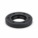 US Jetting 4014 and 4018 plunger rod oil seal replacement for 4000 PSI high-pressure hydro jetter pumps, black rubber seal shown at an angle.